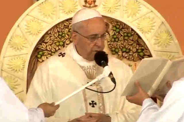 Pope Francis’ homily in Quirino Grandstand mass