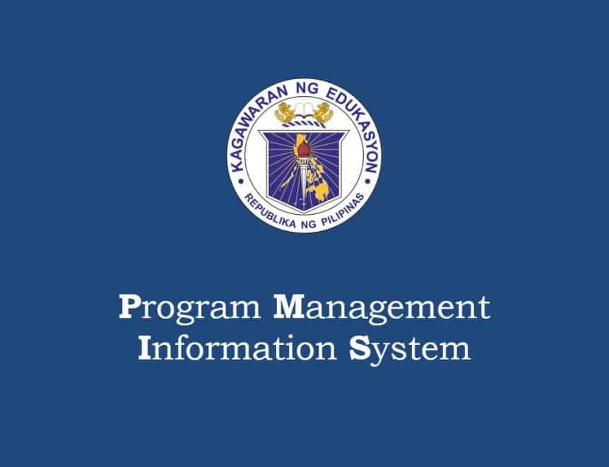Program management information system pmis user guide