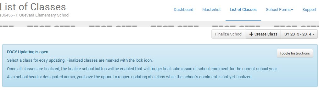 Deped Learner Information System Lis Users Guide