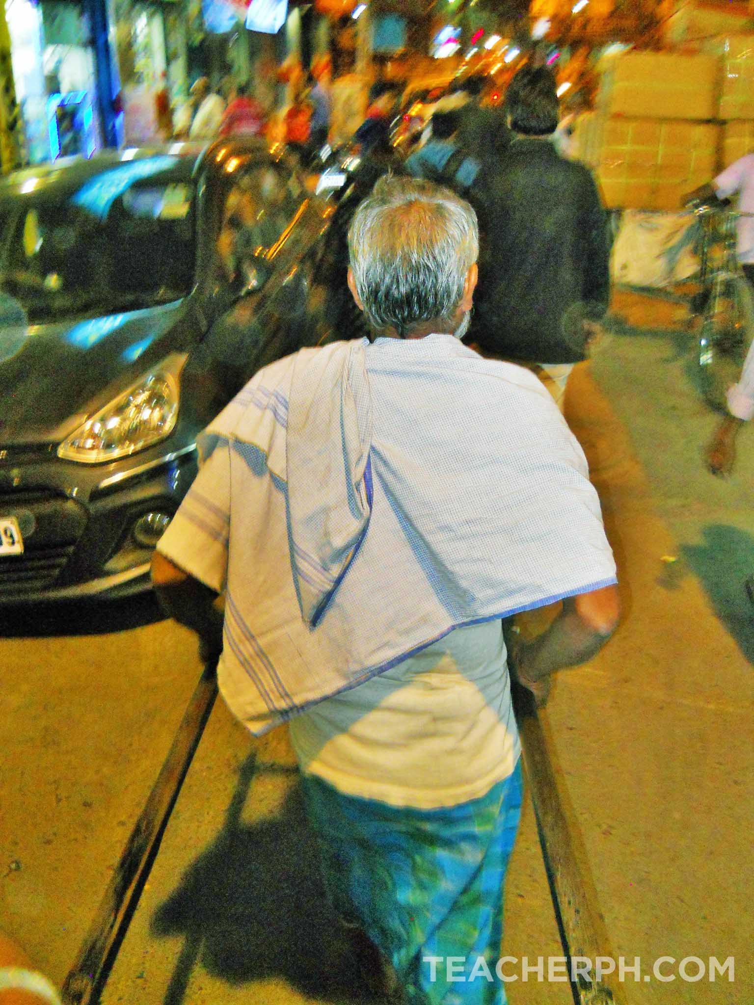 Rickshaw Driver In India