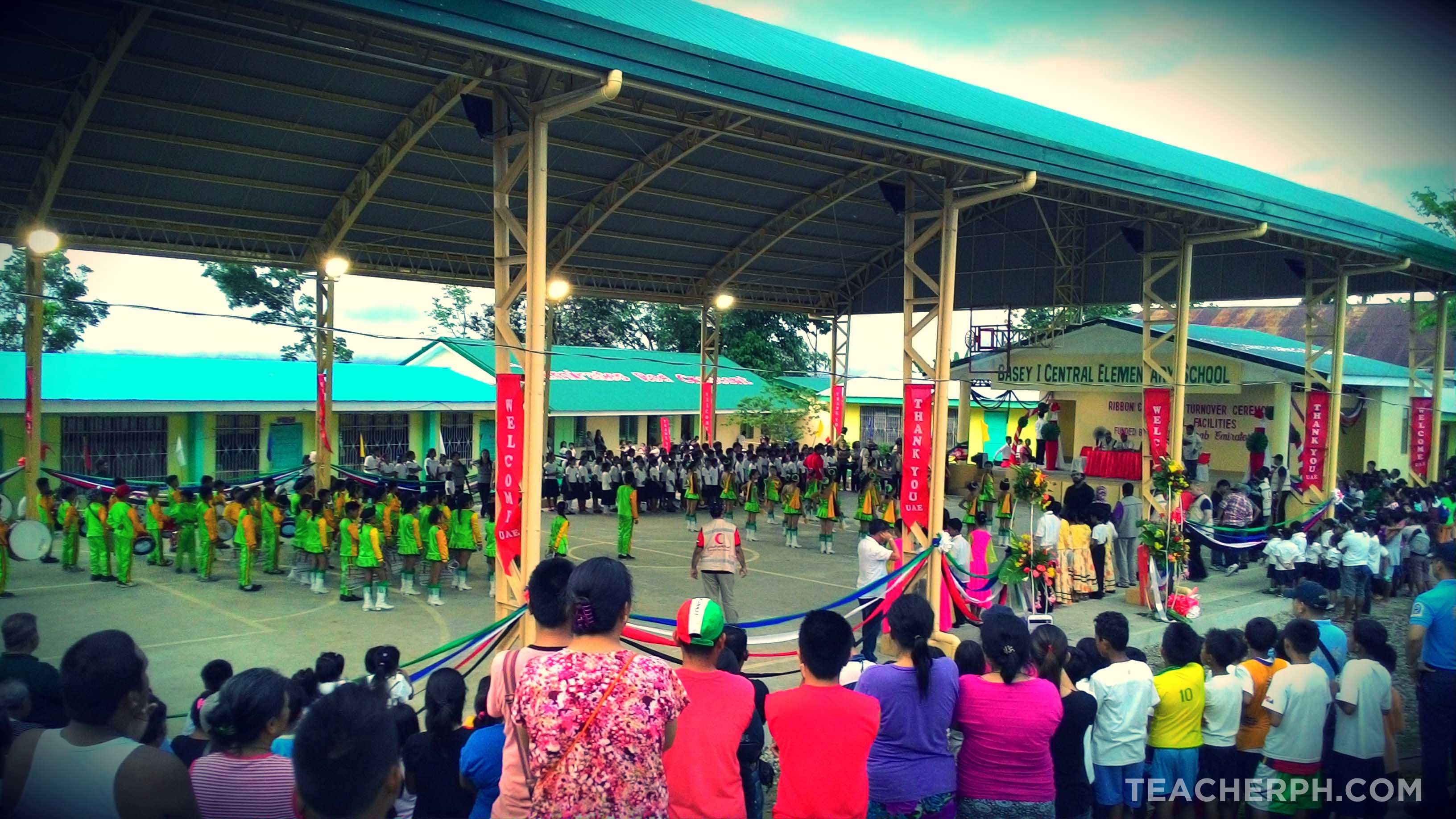 Basey I Central Elementary School UAE Red Crescent Turn Over Ceremony