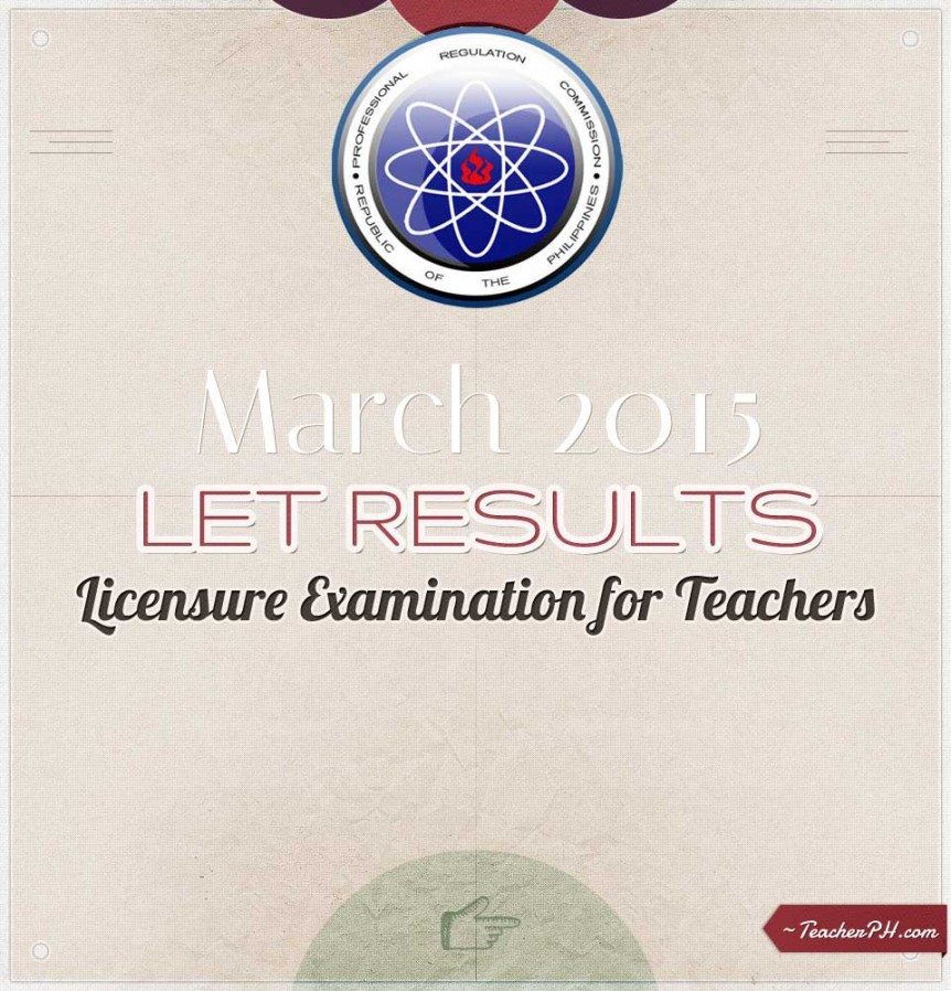 Licensure Examination for Teachers LET Results