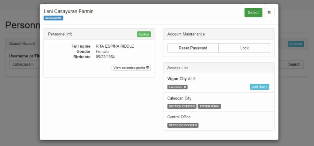 ALS Facilitator Management Module v0.1-7 6