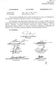 Comelec Resolution No. 9981 page 12