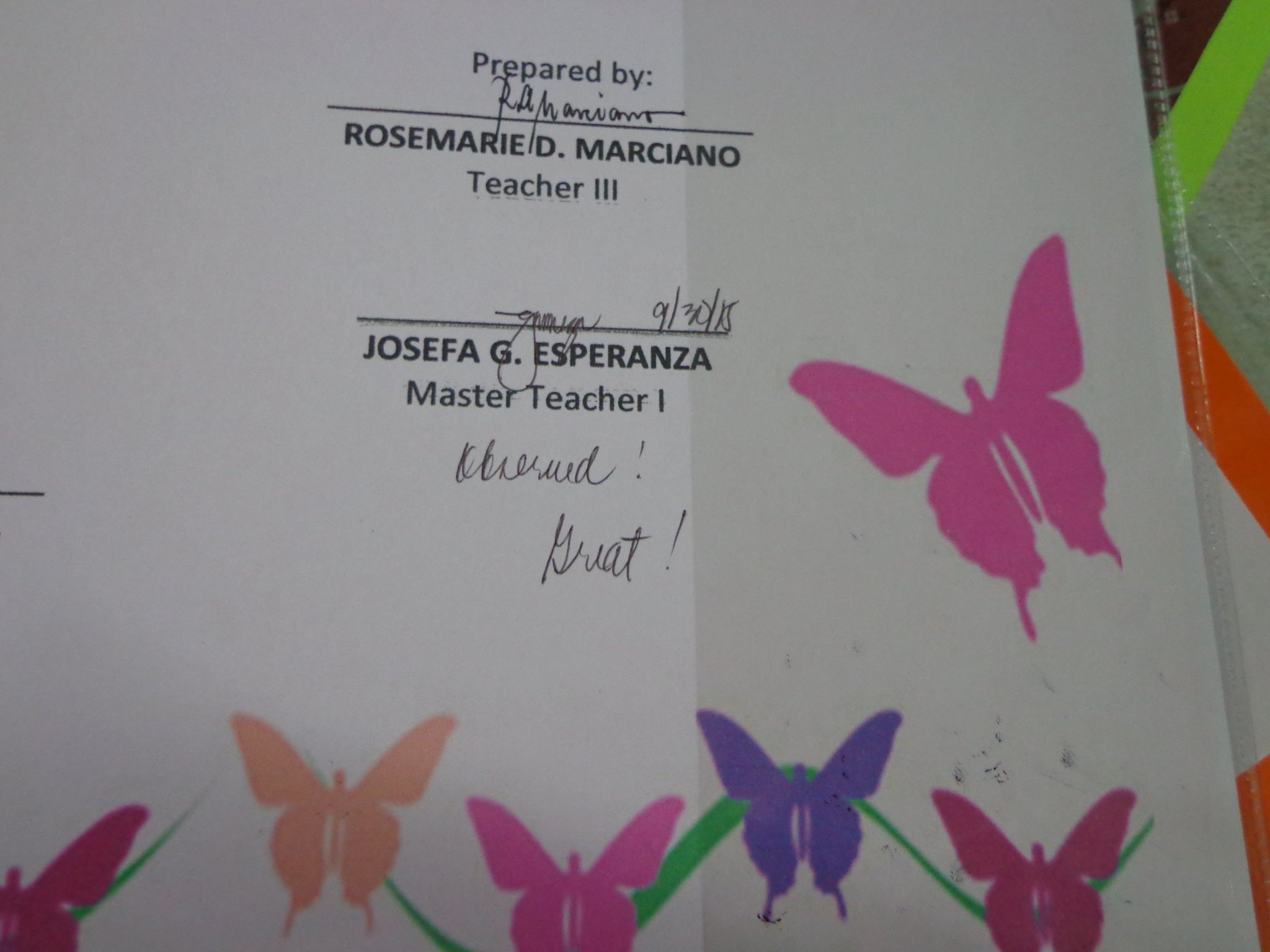Lesson Plan in Mathematics prepared by Rosemarie Marciano