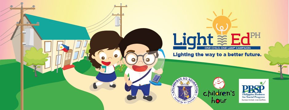 LightEd PH One Child, One Lamp Campaign