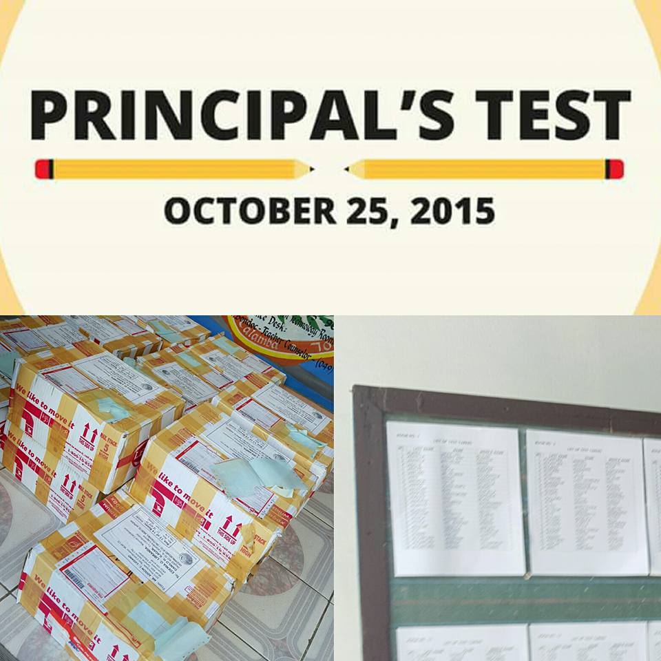 DepEd October 2015 Principals Test