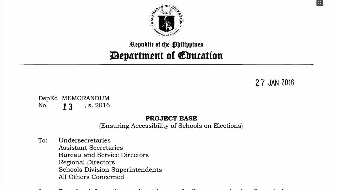 Project EASE (Ensuring Accessibility of Schools on Elections)