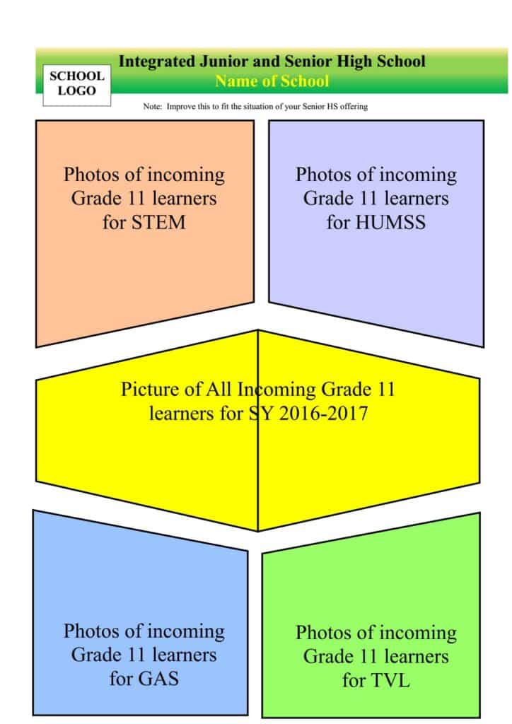 Senior High School Souvenir Books Templates 3 of 3