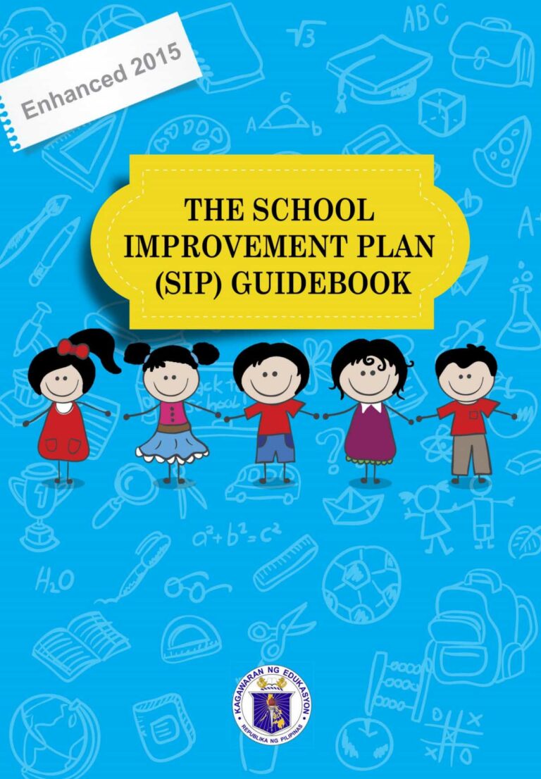 Updated School Improvement Plan Guidebook & Annexes - TeacherPH
