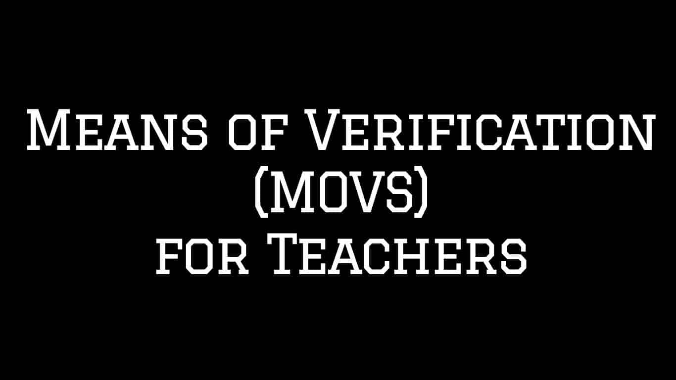 MOVS for Teachers