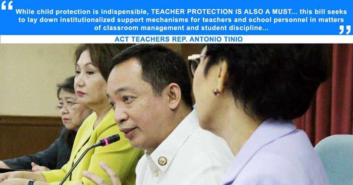 Student Discipline and Teacher Protection Act (House Bill No. 5735)