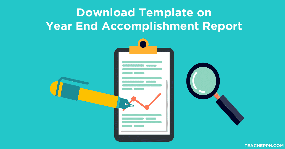 Template on Year End Accomplishment Report