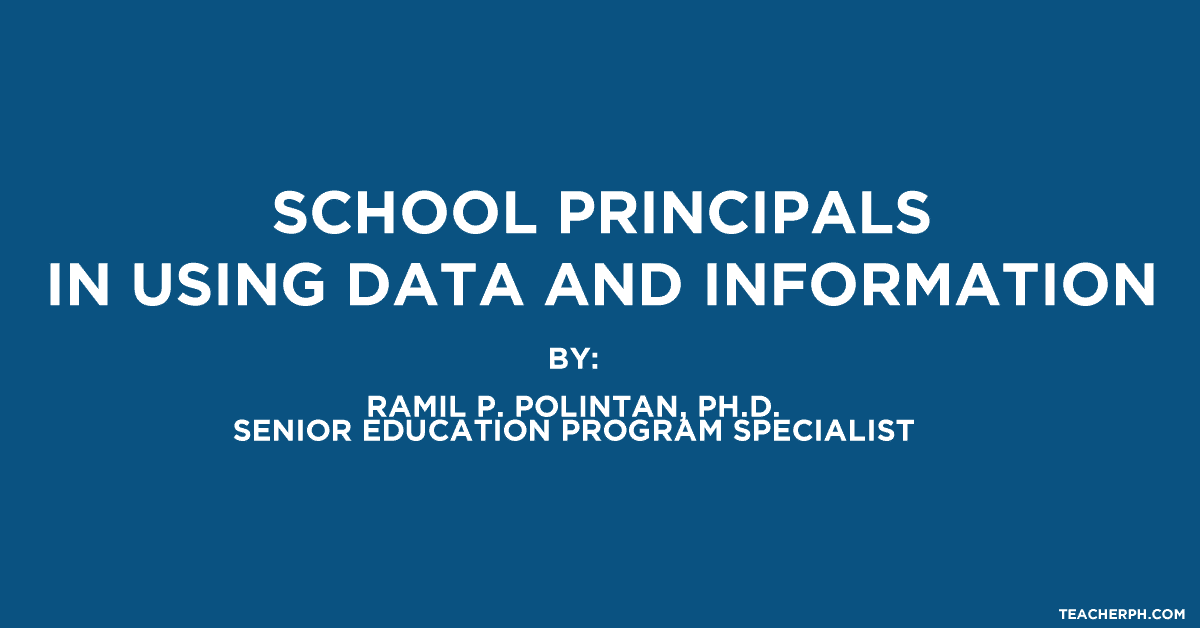 School Principals in Using Data and Information