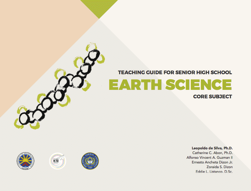Senior High School SHS Teaching Guides Earth Science