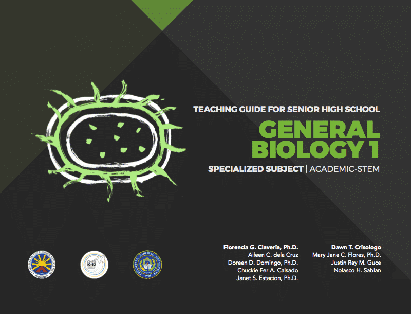 Senior High School SHS Teaching Guides General Biology 1