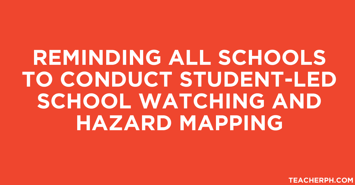Student-Led School Watching and Hazard Mapping