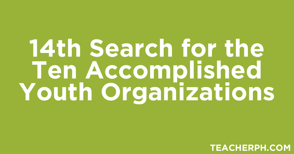 14th Search for the Ten Accomplished Youth Organizations