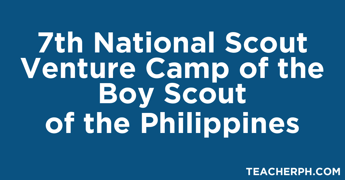 7th National Scout Venture Camp of the Boy Scout of the Philippines