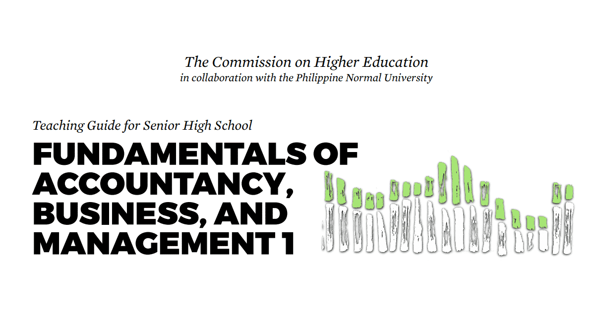 Fundamentals of ABM 1 Senior High School SHS Teaching Guide