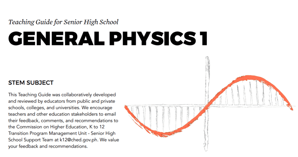 General Physics 1 Senior High School SHS Teaching Guide