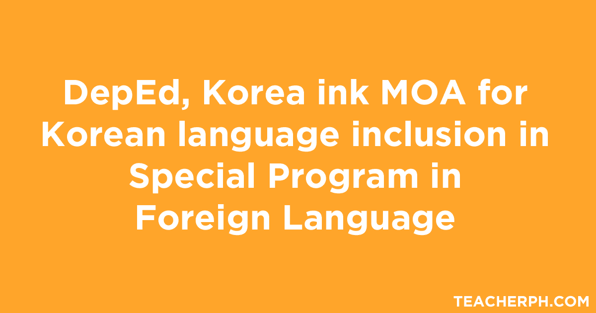 Korean Language Inclusion