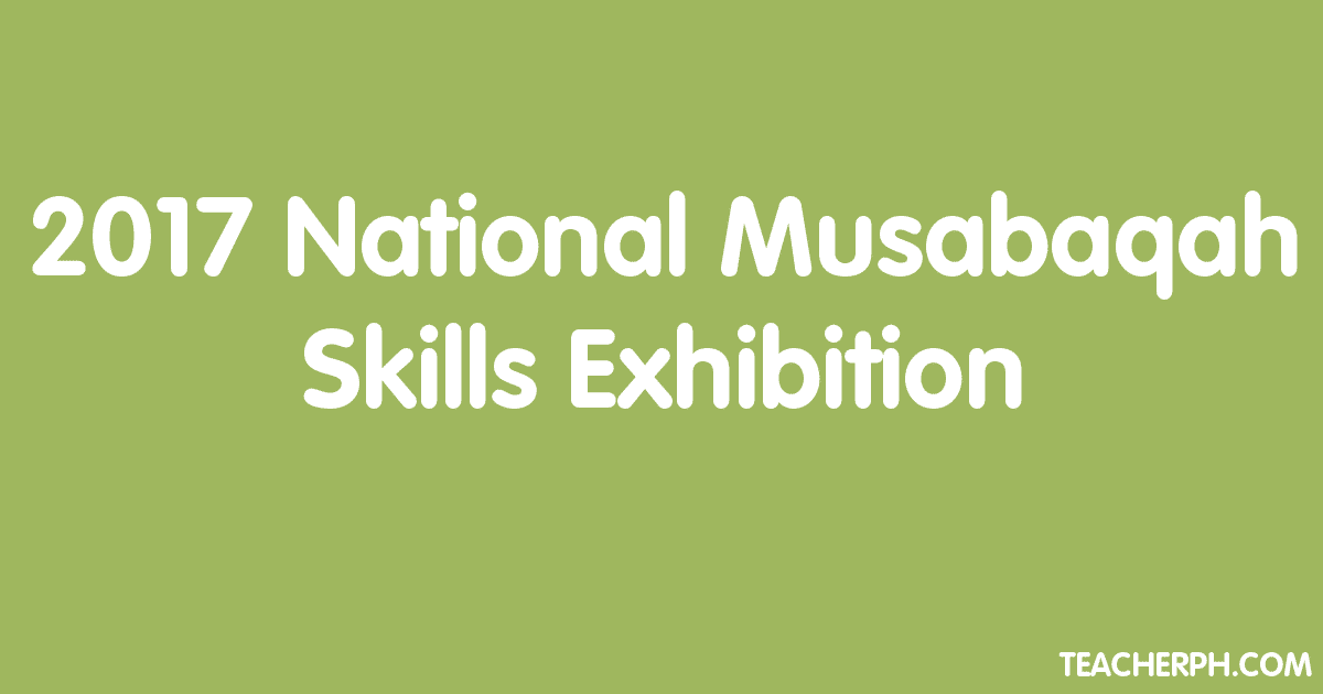 2017 National Musabaqah Skills Exhibition
