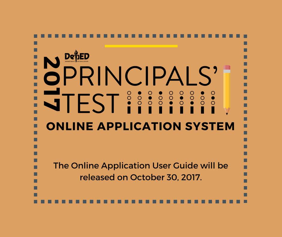 2017 Principals' Test