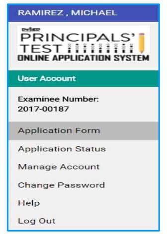 Principals' Test Online Registration 11