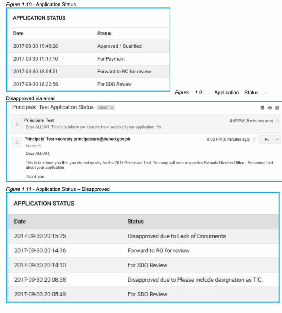 Principals' Test Online Registration 7