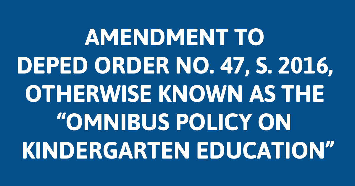 CutOff Age Policy for Kinder and Grade One Enrollees TeacherPH