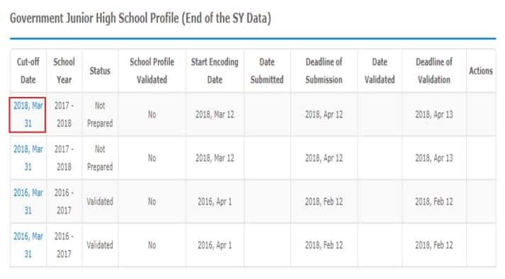 deped beis cut off column