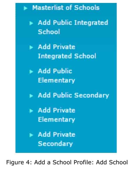 deped ebeis masterlist of schools