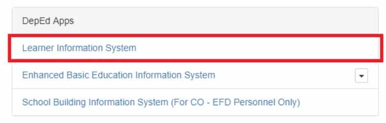 deped lis learner information system 2