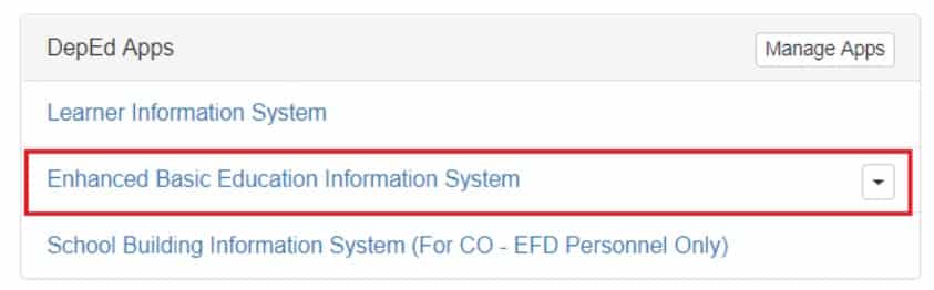 deped lis login