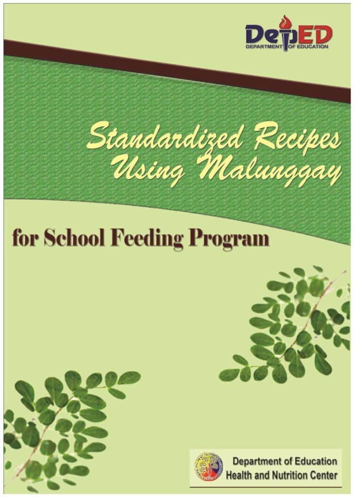 School-Based Feeding Program Recipes Malunggay