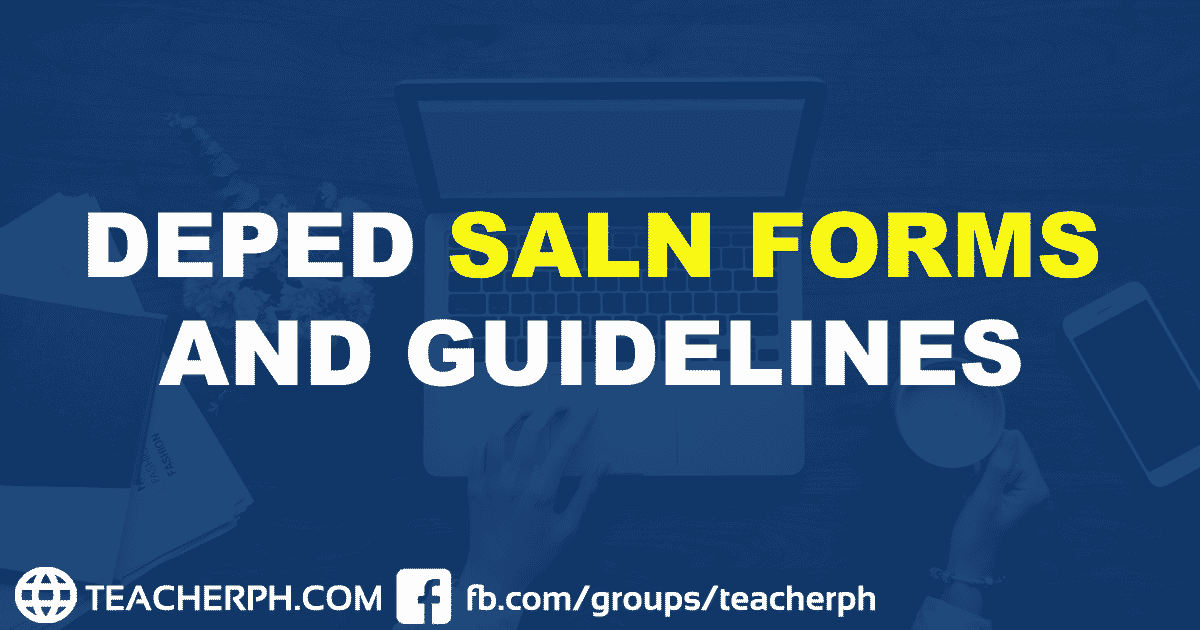 2019 DepEd SALN Forms and Guidelines TeacherPH