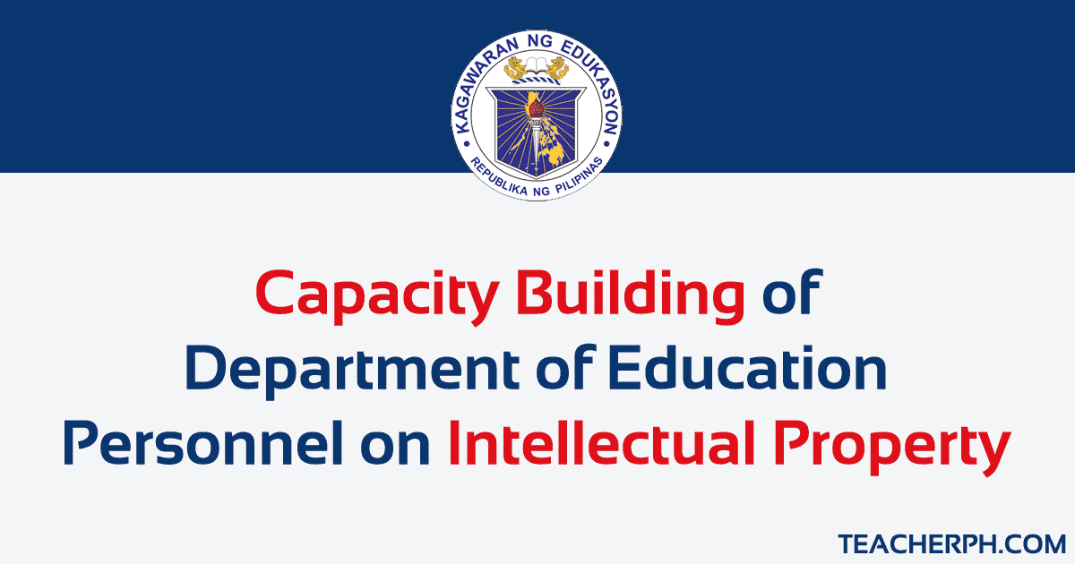 Capacity Building of Department of Education Personnel on Intellectual Property Updated
