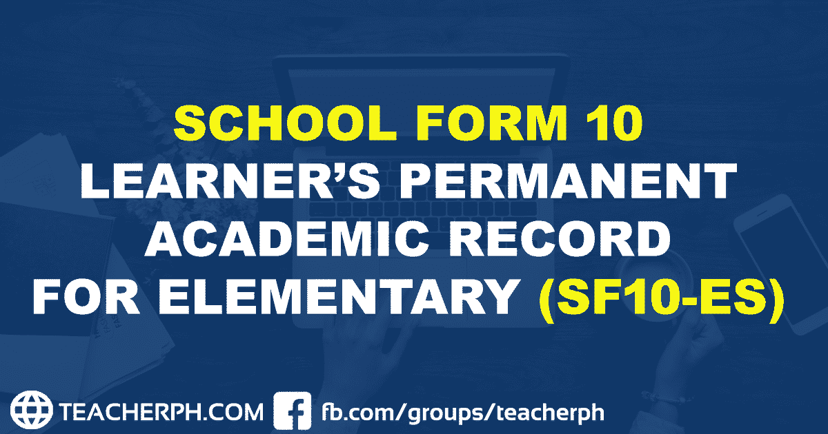 Individual record form deped