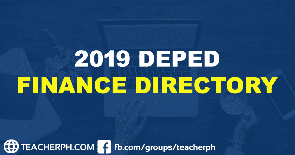 2019 DEPED FINANCE DIRECTORY