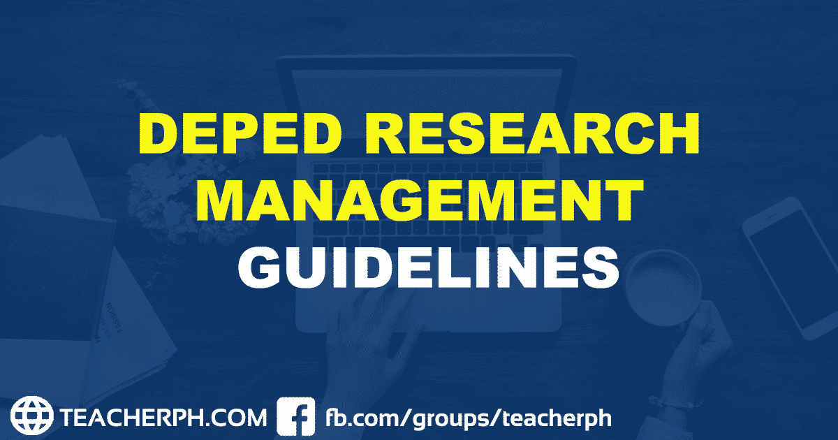 DEPED RESEARCH MANAGEMENT GUIDELINES