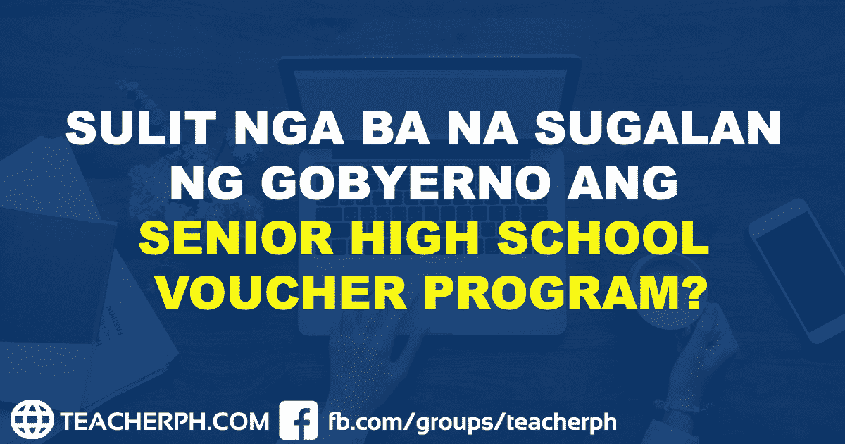 SENIOR HIGH SCHOOL VOUCHER PROGRAM