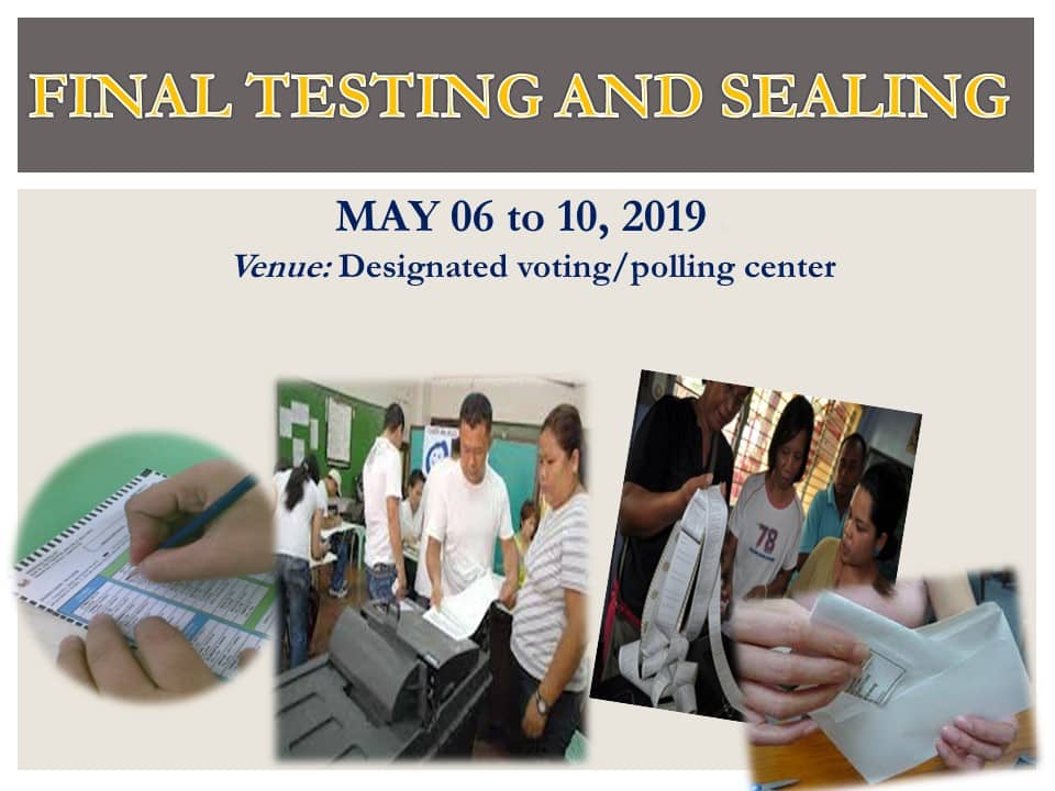 May 13, 2019 National and Local Elections Frequently Asked Questions