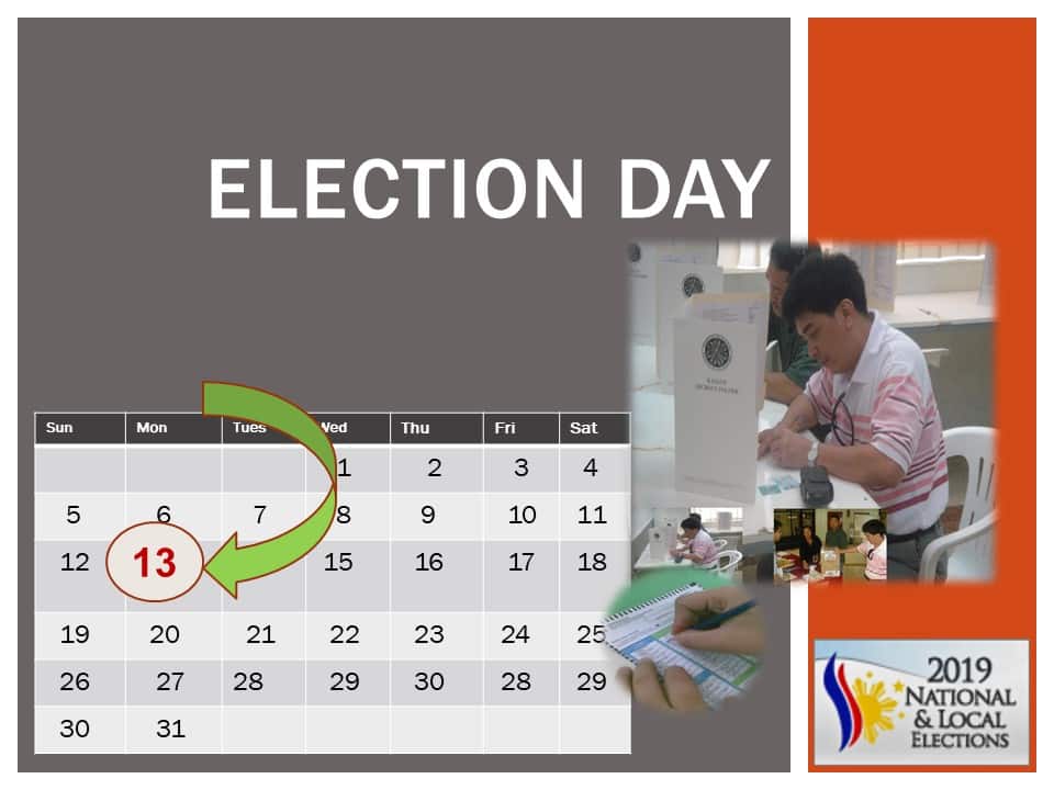 May 13, 2019 National and Local Elections Frequently Asked Questions