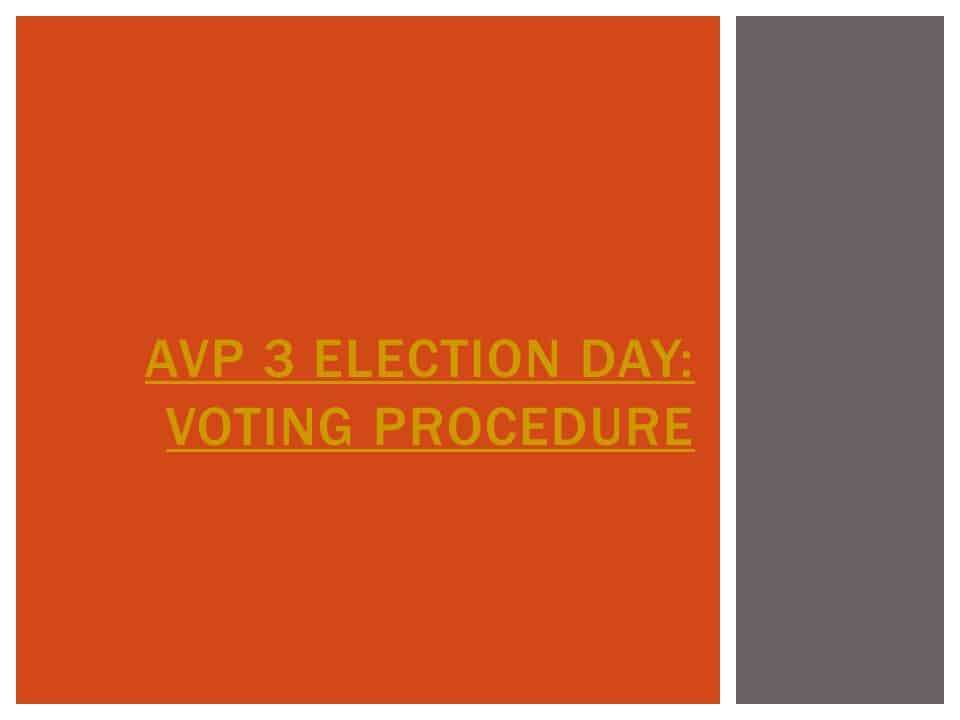 May 13, 2019 National and Local Elections Frequently Asked Questions