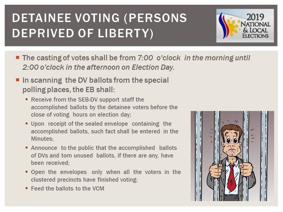 May 13, 2019 National and Local Elections Frequently Asked Questions