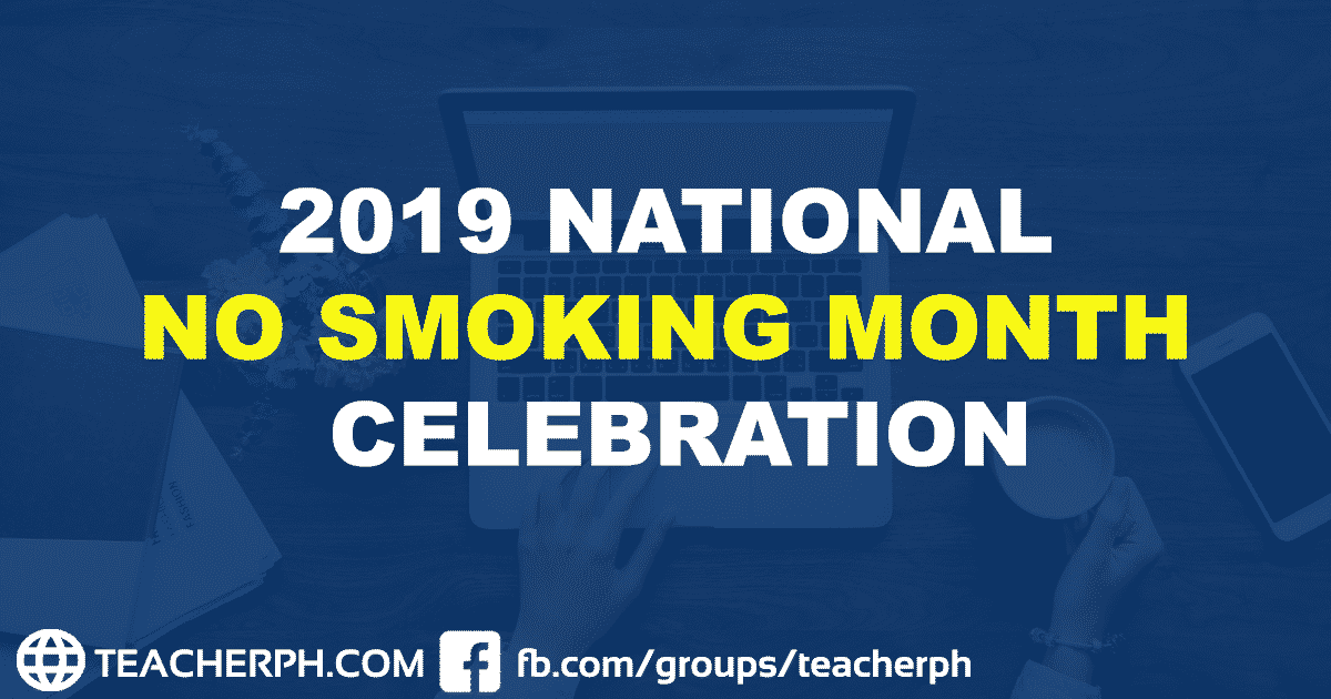 2019 NATIONAL NO SMOKING MONTH CELEBRATION