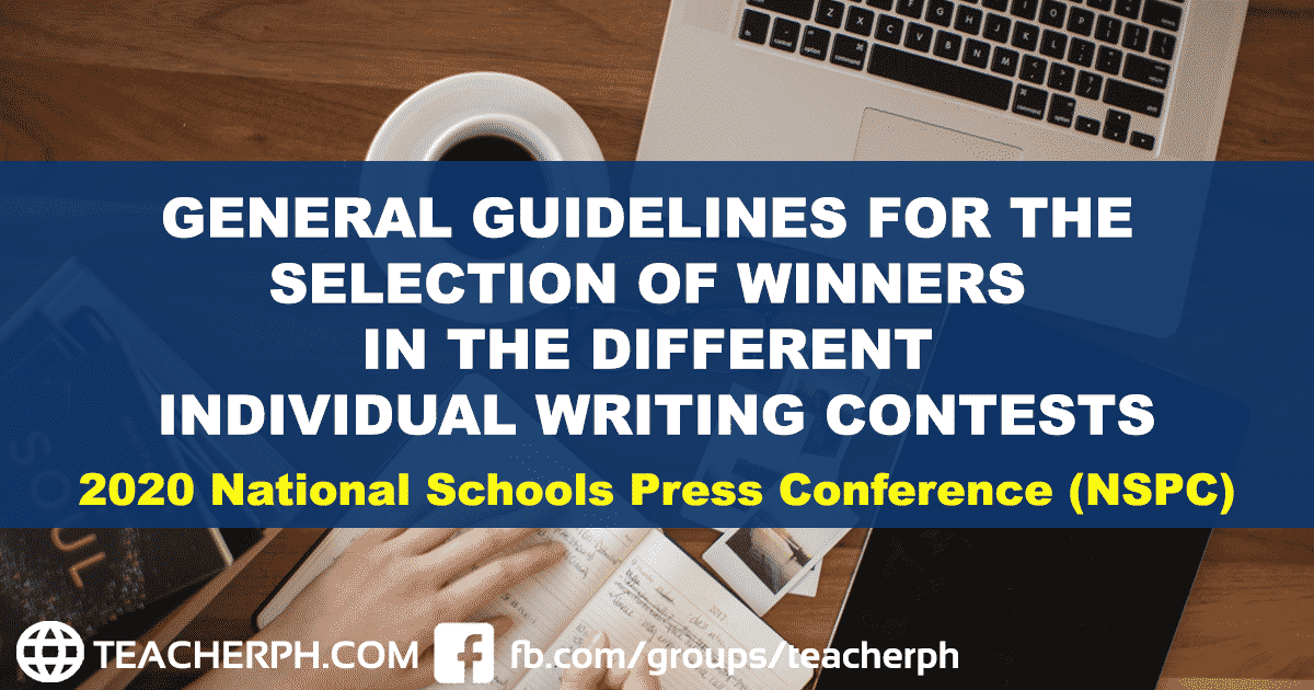 2020 NSPC Individual Writing Contest Guidelines