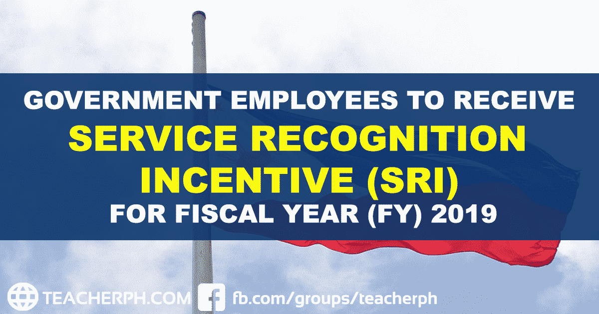 Government Employees to Receive Service Recognition Incentive (SRI) for