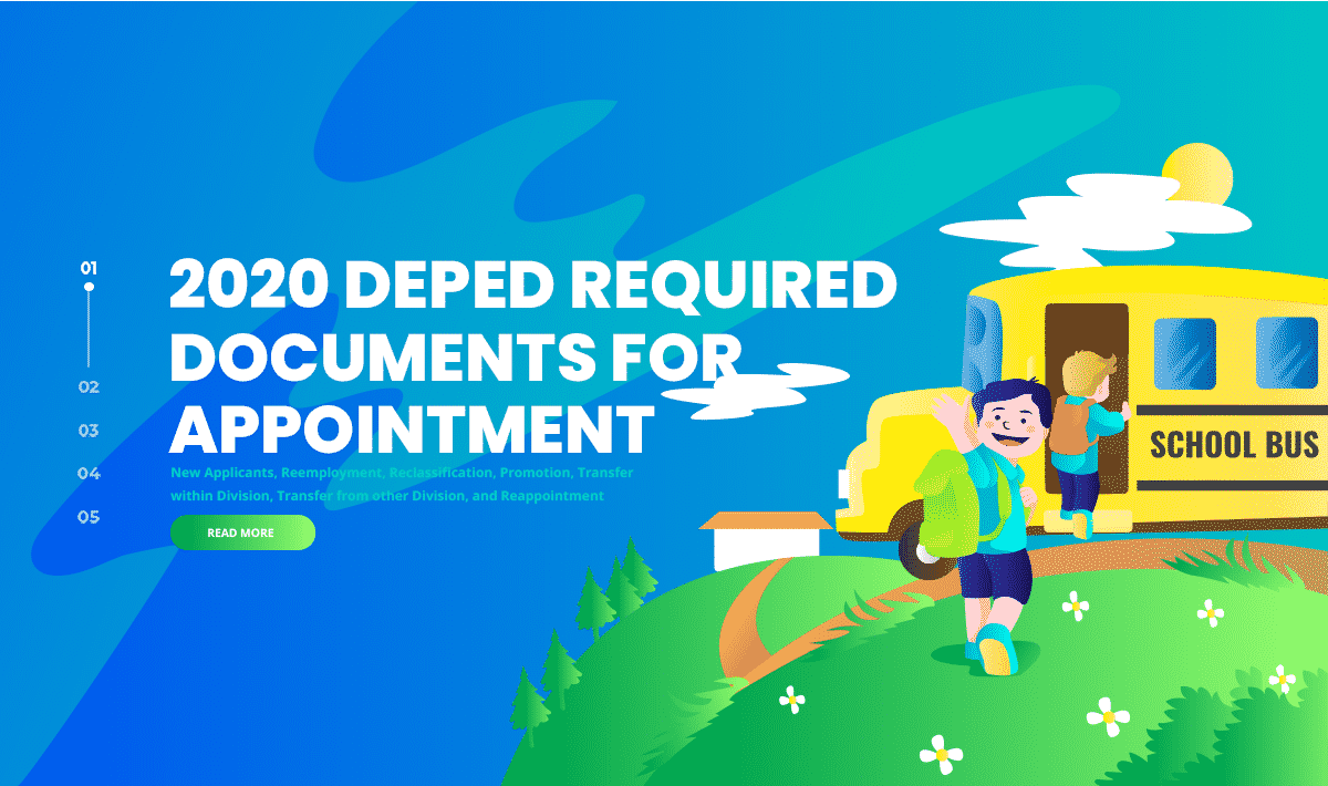 2020 DepEd Required Documents for Appointment